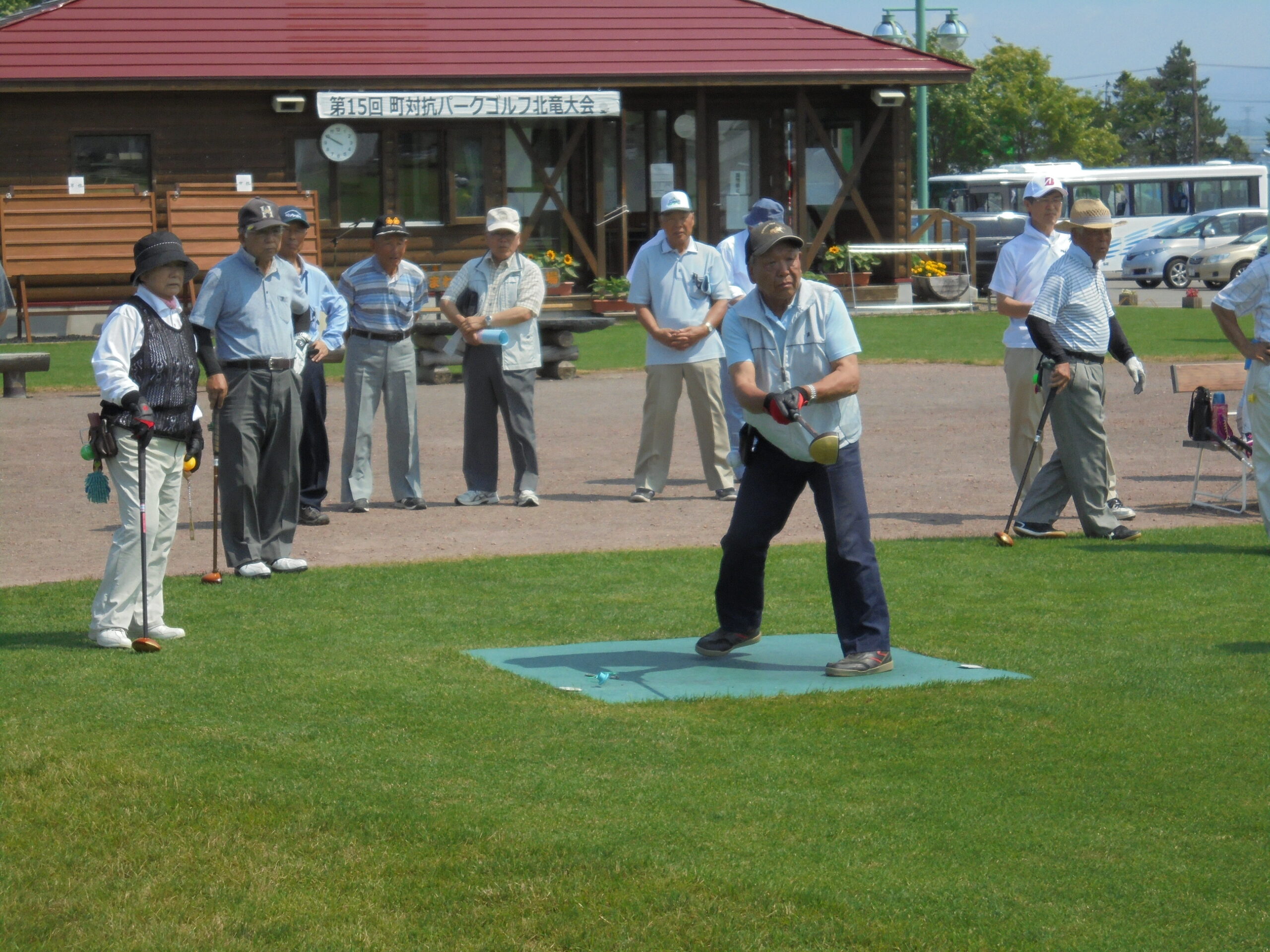 第15回空知地区老人クラブ連合会町対抗パークゴルフ北竜大会